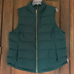 Talbots down puffer vest